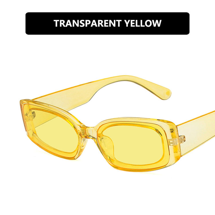 Women’s fashionable sunglasses with beneficial UV protection and transparent frame Bowlift