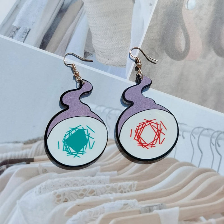 Playful Potion Bottle Dangle Earrings Bowlift