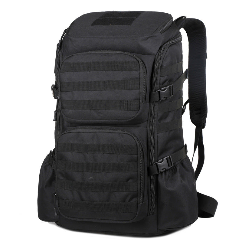 Tactical Camo Exploration Backpack Bowlift