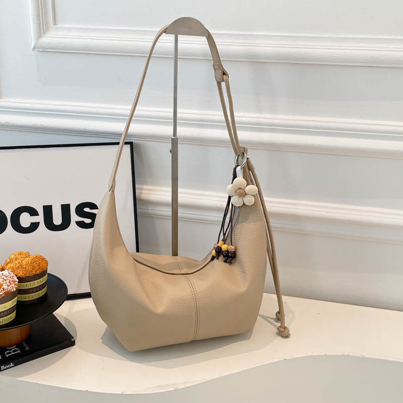 Leather Hobo Bag Bowlift