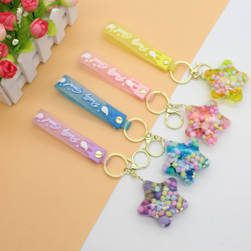 Unisex keychain with candy motif Bowlift