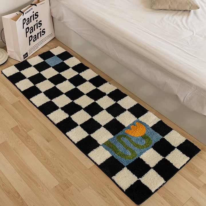 Decorative Floral Area Rug Bowlift