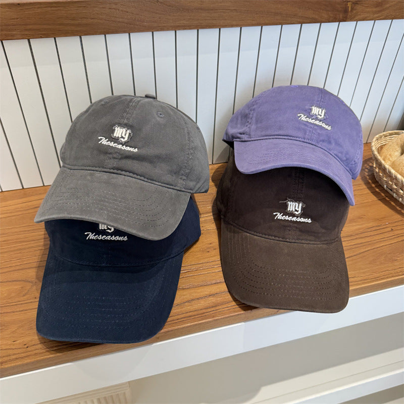 Unisex Casual Cotton Dad Cap Bowlift