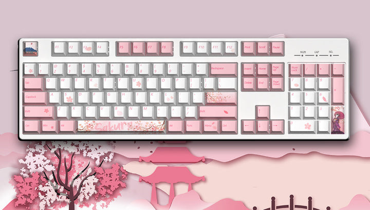 Ocean-Themed Mechanical Keyboard Bowlift