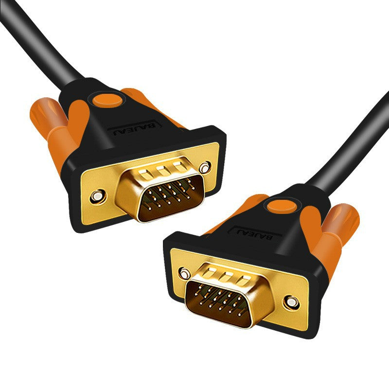 High-performance VGA cable with gold-plated connectors for optimized signal transmission Bowlift