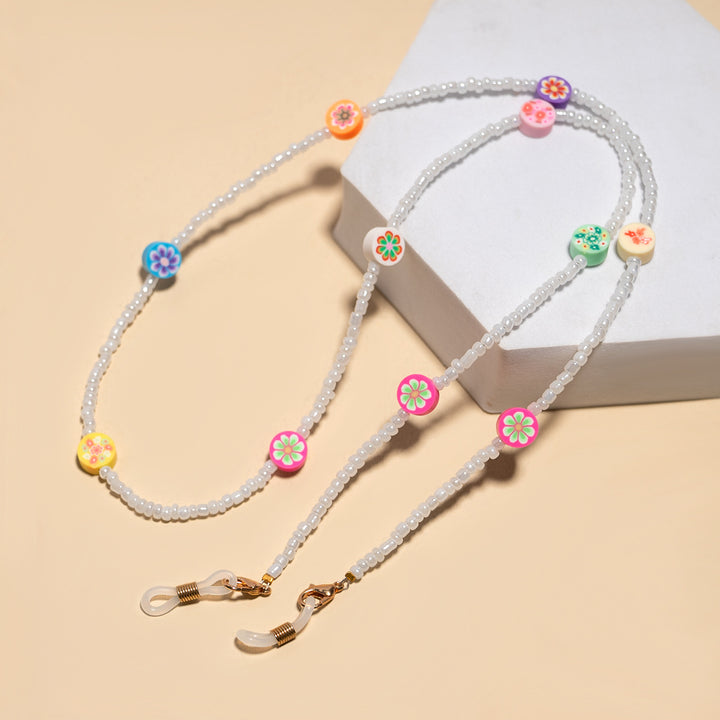 Beaded Eyewear Chain Bowlift