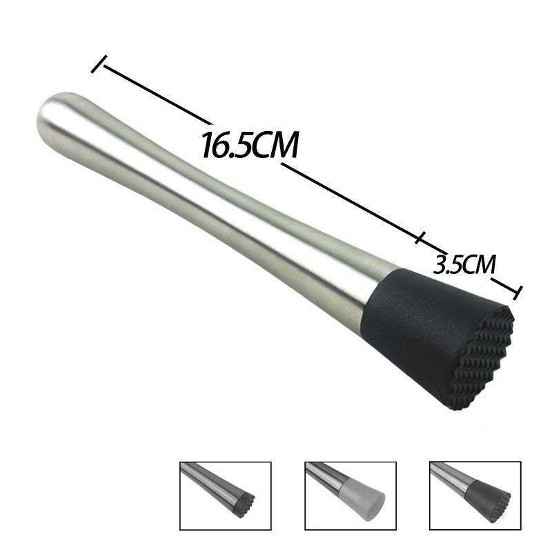 Elegant Cocktail Muddler Made of Stainless Steel Bowlift