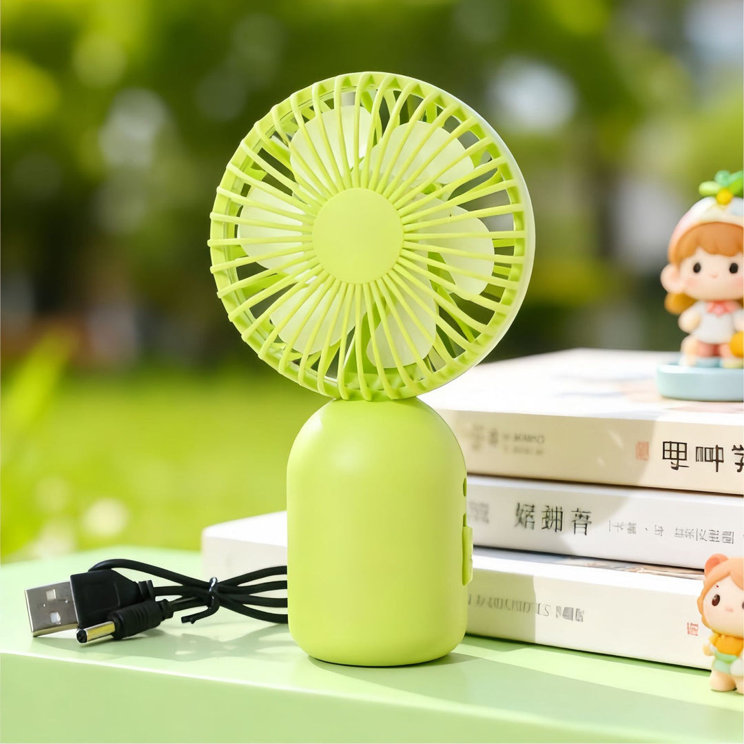 Women Portable Mini Fan with Flexible Design Bowlift