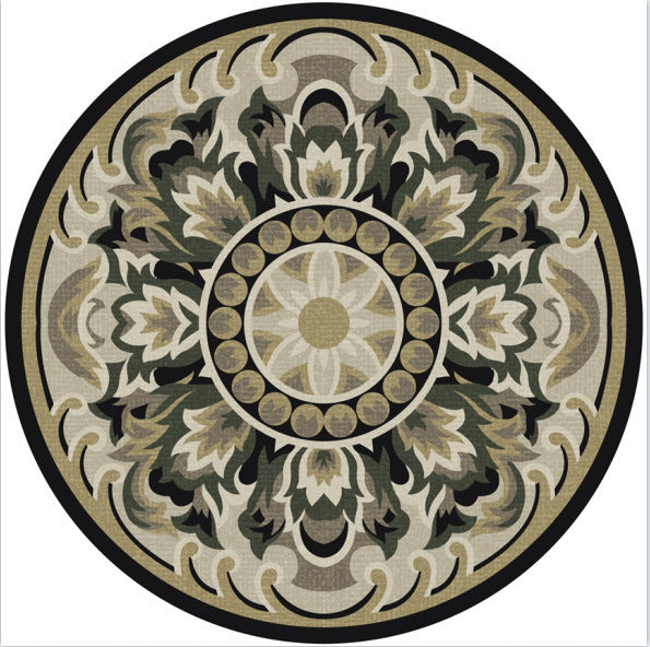 Round Decorative Area Rug Bowlift