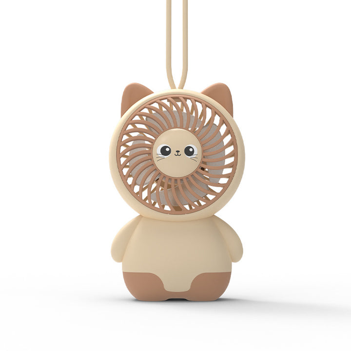 Ladies Portable Cat Fan Bowlift
