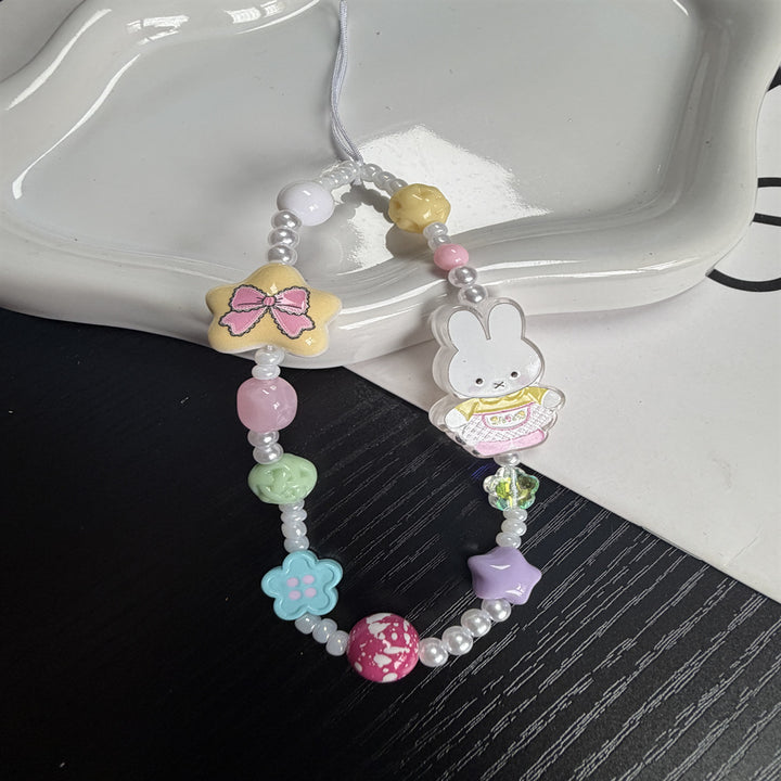 Playful Beaded Eyewear Charm Bowlift
