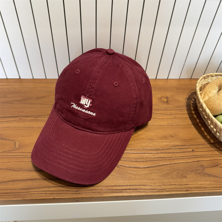 Unisex Casual Cotton Dad Cap Bowlift