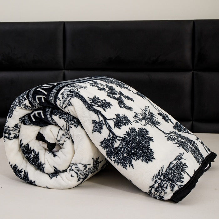 Women Patterned Blanket made of Soft Cotton Bowlift