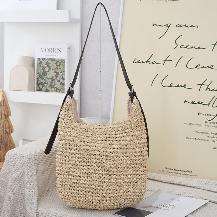 Handmade Shoulder Bag Made of Natural Material Bowlift