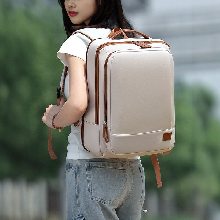 More elegant and functional backpack with laptop compartment Bowlift