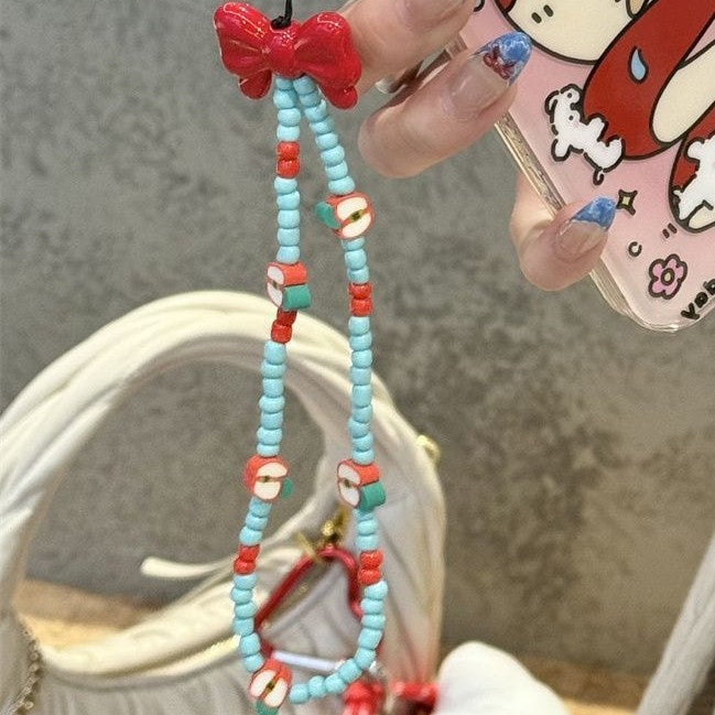 Beaded Phone Charm Holder Bowlift 1790134913