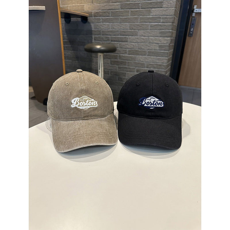 Men's Casual Vintage-Style Baseball Cap Bowlift
