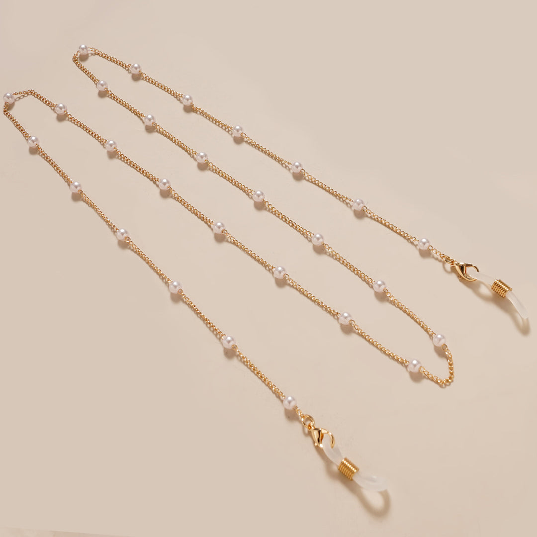 Chic Beaded Eyewear Chain Bowlift