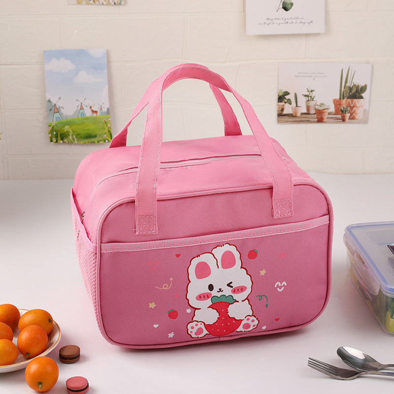 Insulated Kids' Lunch Bag with Cute Bear Design Bowlift