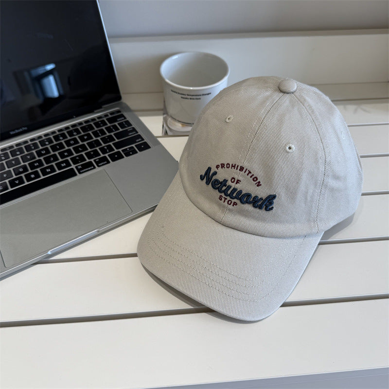 Women's Classic Embroidered Casual Cap Bowlift