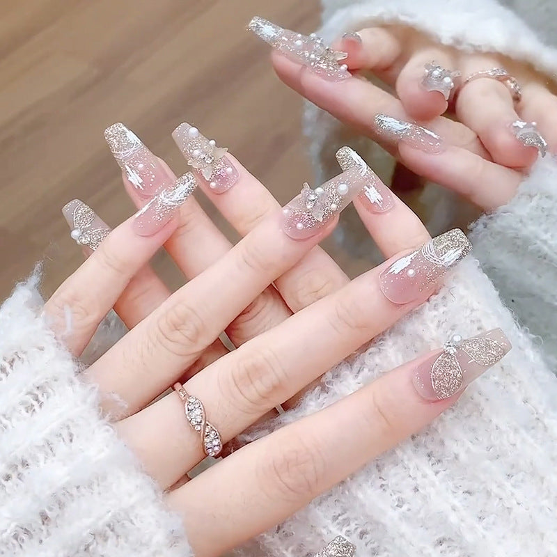 Glamorous Artificial Nail Sets Bowlift