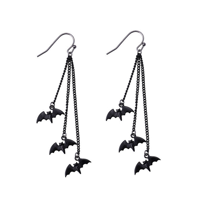 Gothic Bat-Inspired Pendant Necklace Bowlift