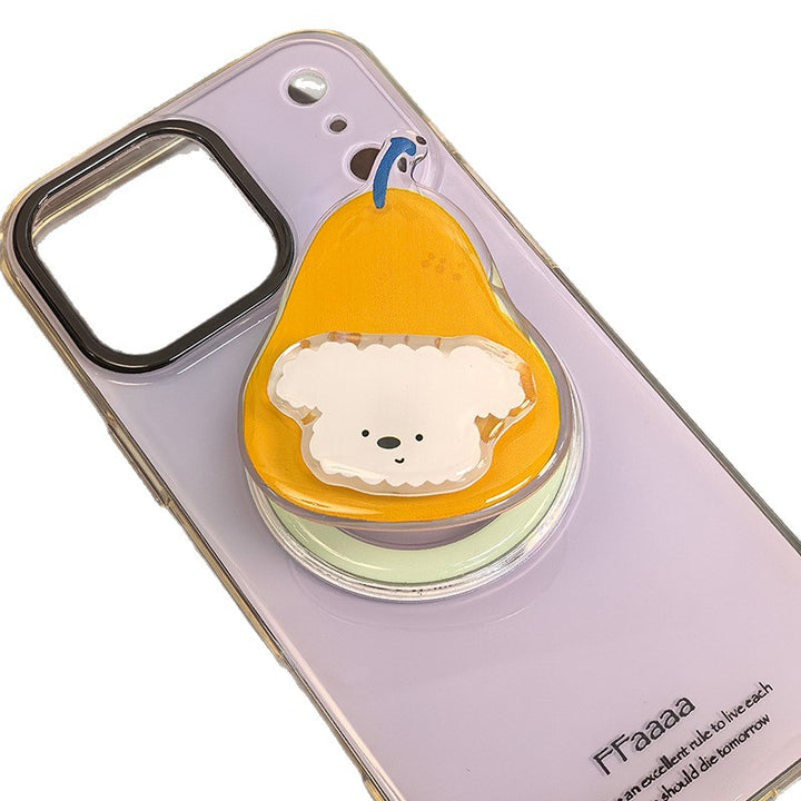 Floral Ice Cream Cone Phone Grip Bowlift