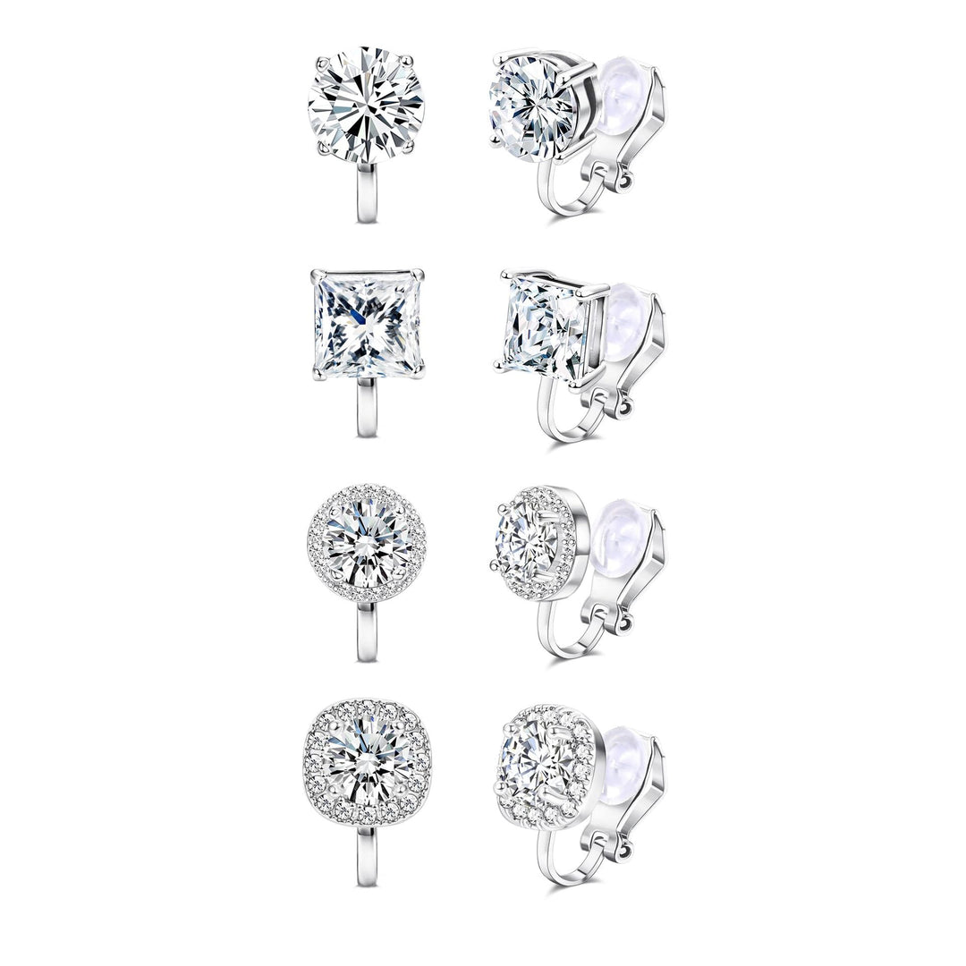 Luxurious Multi-Stone Ear Cuff Set Bowlift