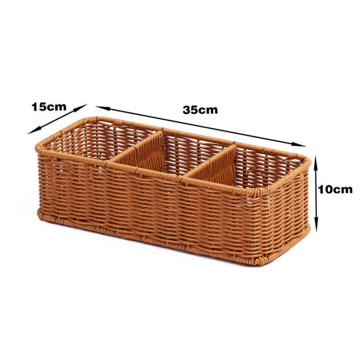 Multipurpose Woven Storage Organizer Bowlift