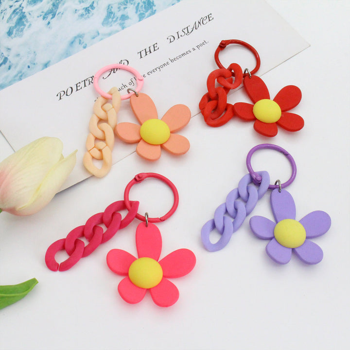 Charming Flower Keychain Bowlift