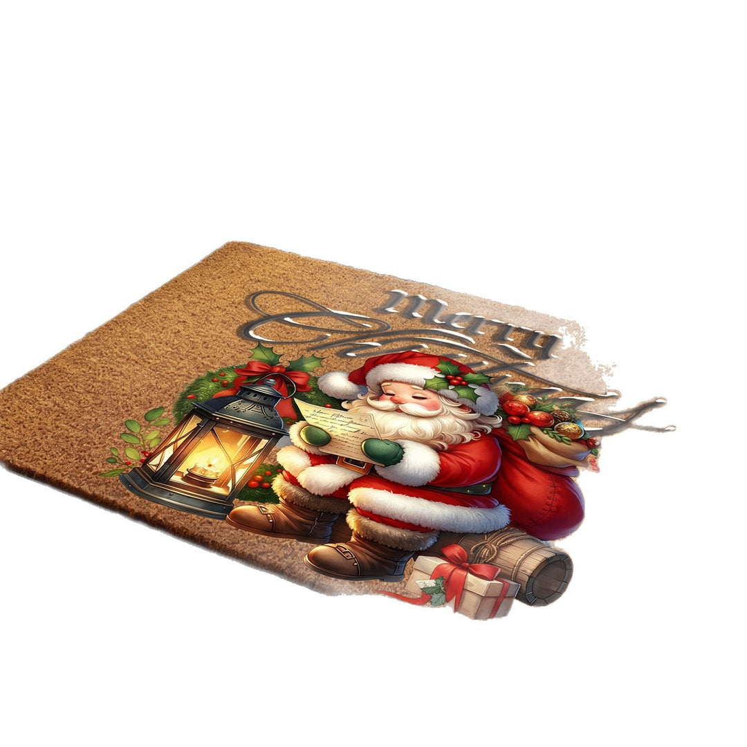 Christmas-Themed Welcome Mat Bowlift