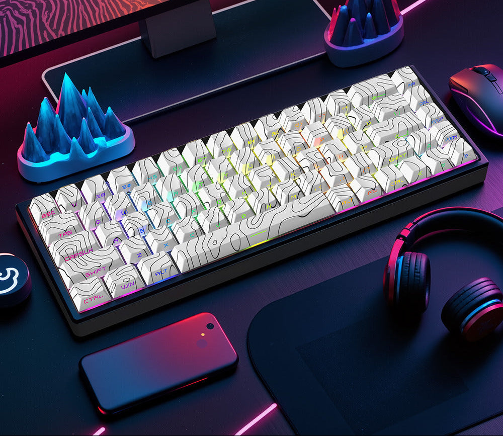 Customizable Gaming Keyboard Bowlift