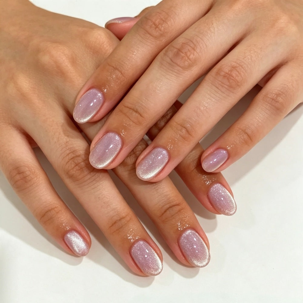Sparkling Gel Nail Enhancements
