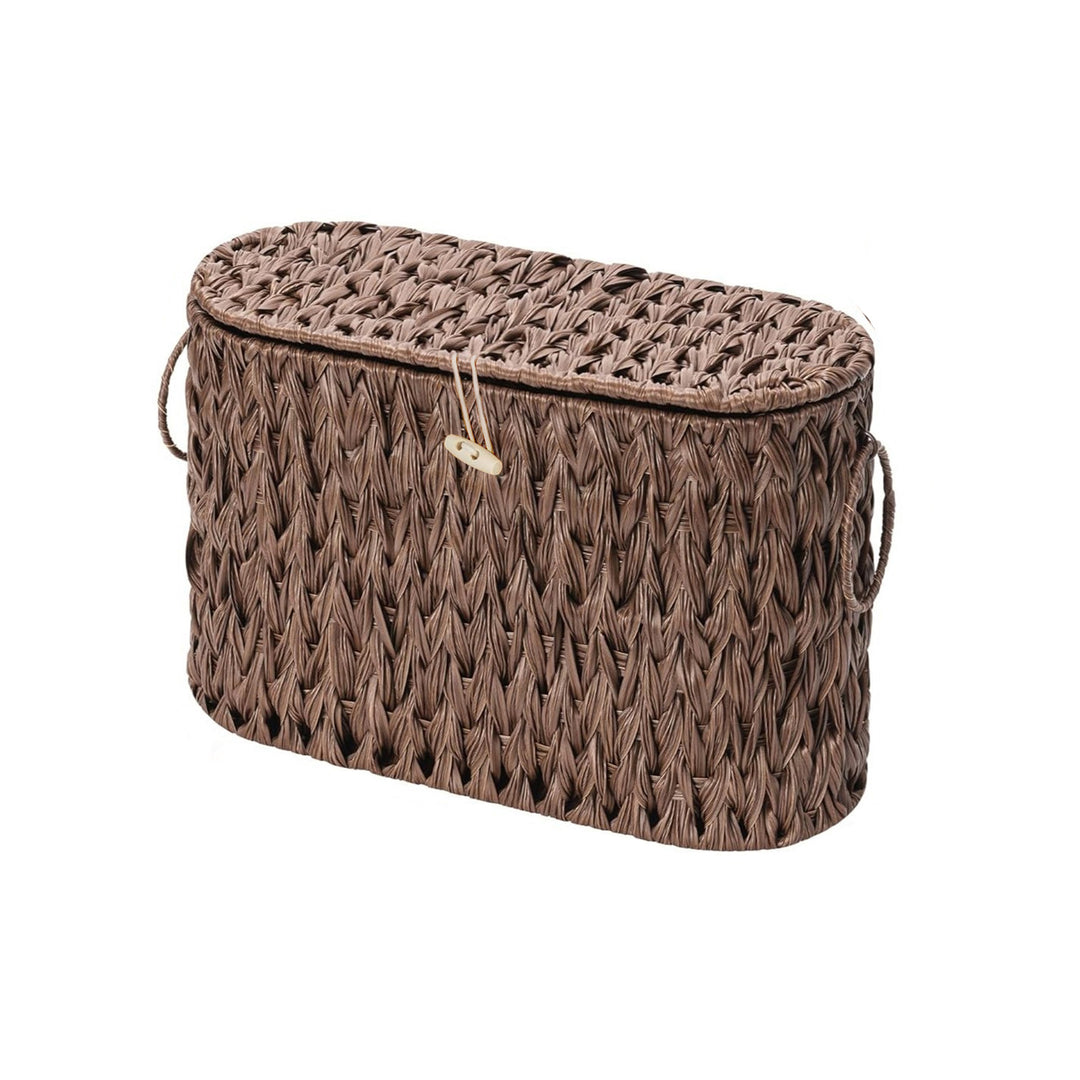 Handwoven Seagrass Storage Basket Bowlift