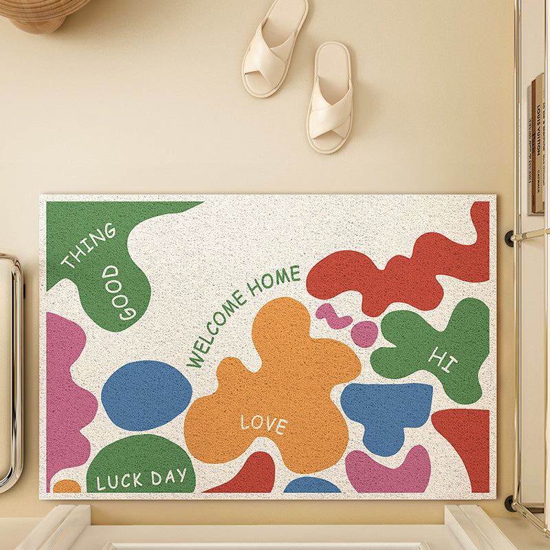 Artistic Message Doormat