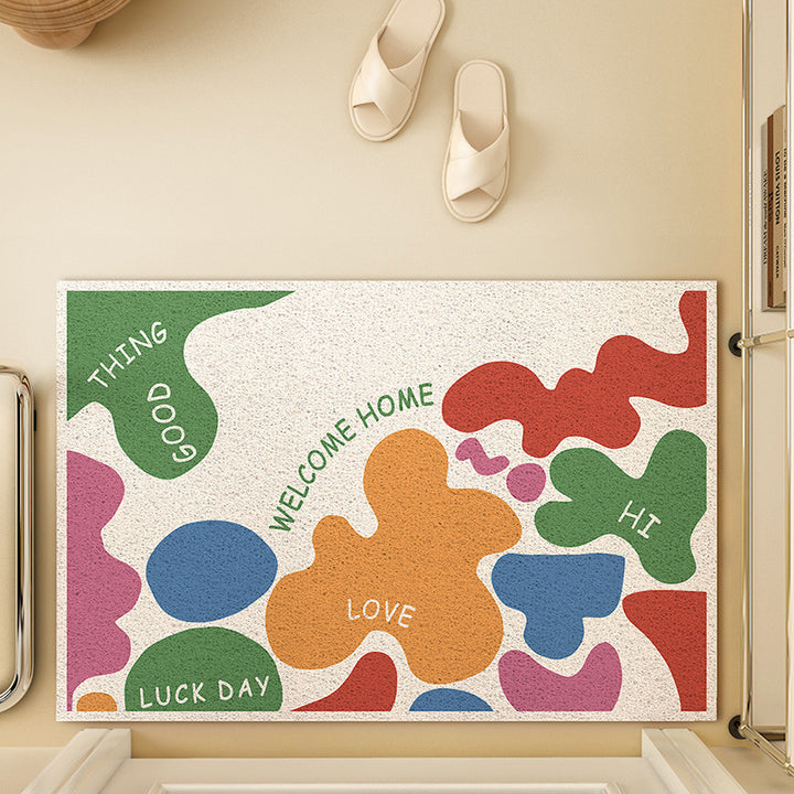 Artistic Message Doormat