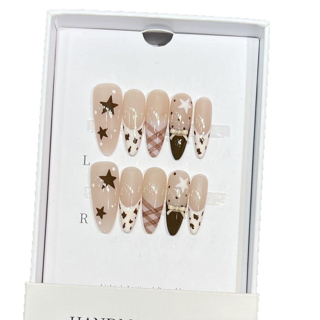 Artistic Press-On Nail Art Kit