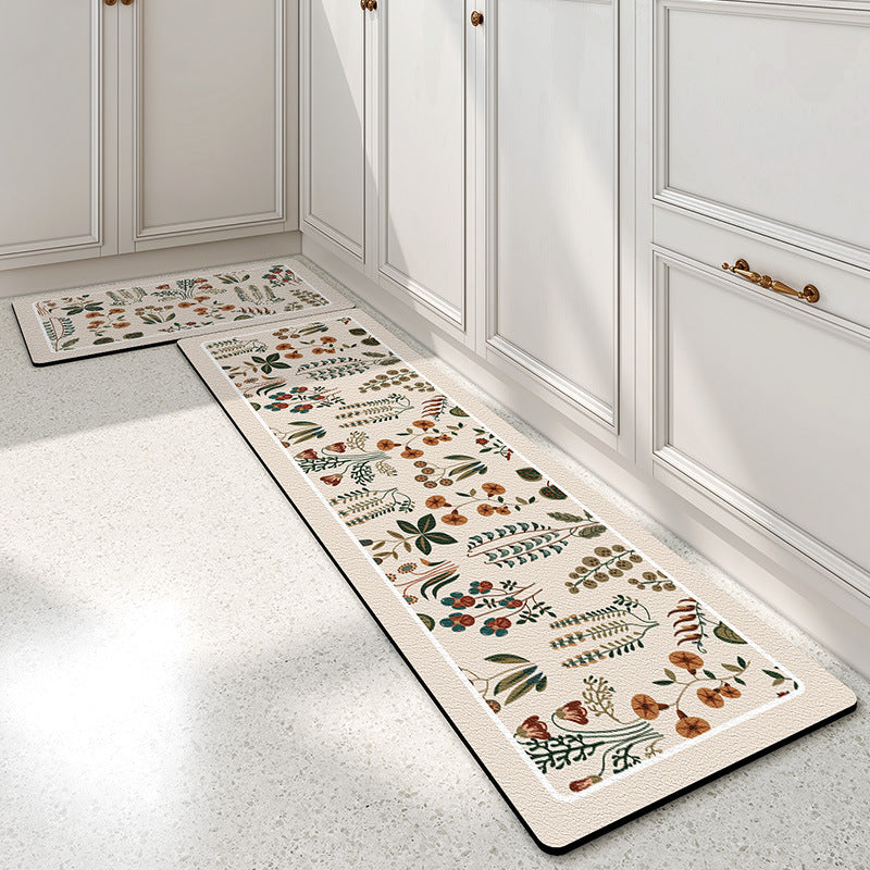 Floral Garden Kitchen Comfort Mat Bowlift