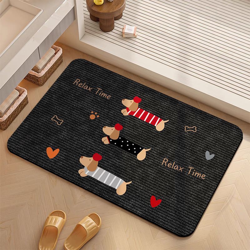 Fun Dog-Themed Area Rug