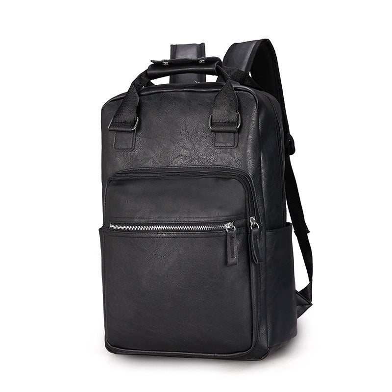 Elegant Backpack Made of High-Quality Leather Bowlift