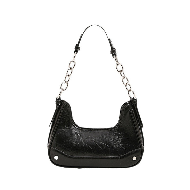 Chic Metallic Shoulder Bag Bowlift