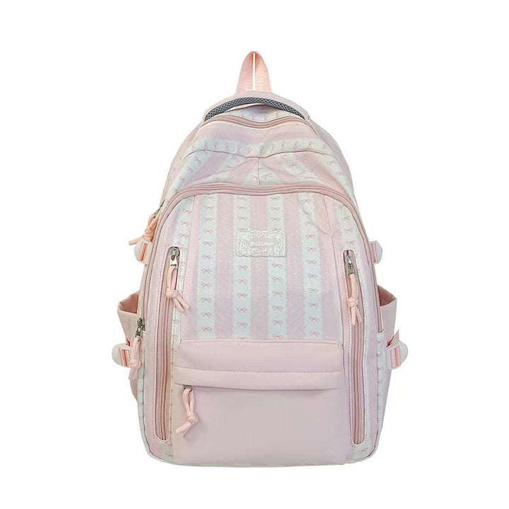 Patterned Lightweight Backpack Bowlift