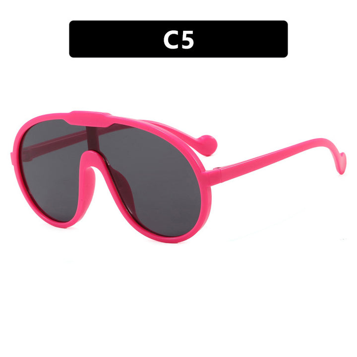 Ladies fashionable sports sunglasses in unique design with UV protection and flexible temples Bowlift