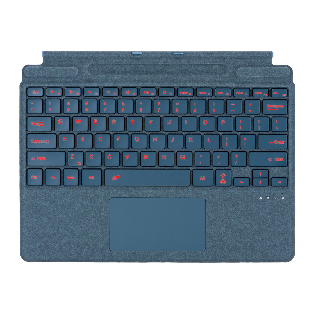 Illuminated Bluetooth Keyboard with Touchpad Bowlift