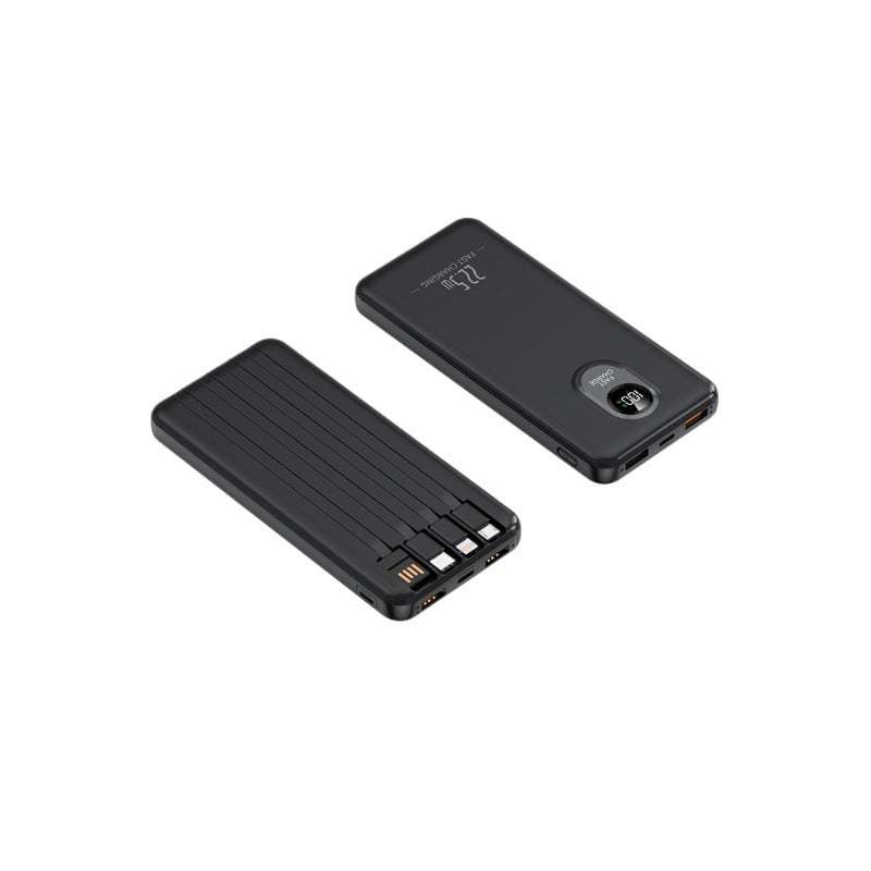 Powerful power bank with multifunctional charging port and smart LED display Bowlift