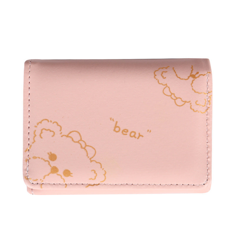 Cute Animal Print Card Holder