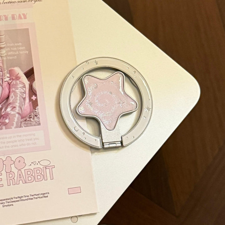 Hand mirror in playful star design Bowlift