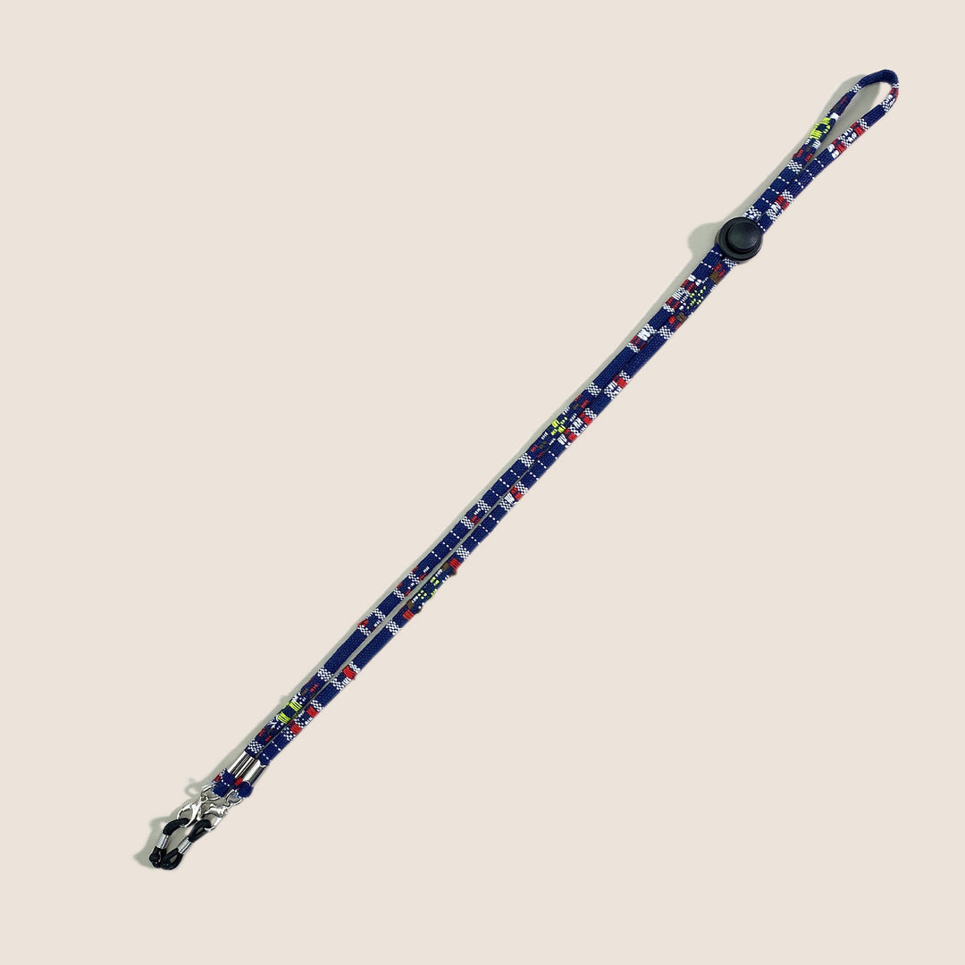 Decorative Patterned Eyewear Retention Strap Bowlift