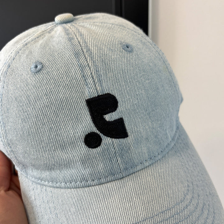Men's Denim Style Baseball Cap Bowlift