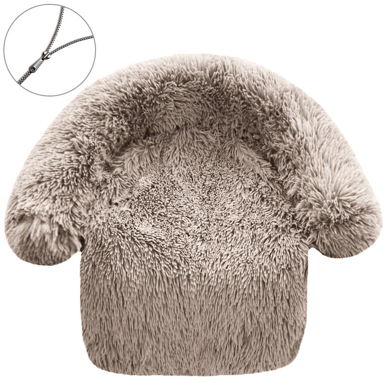 Plush Cat Blanket Dog Bed